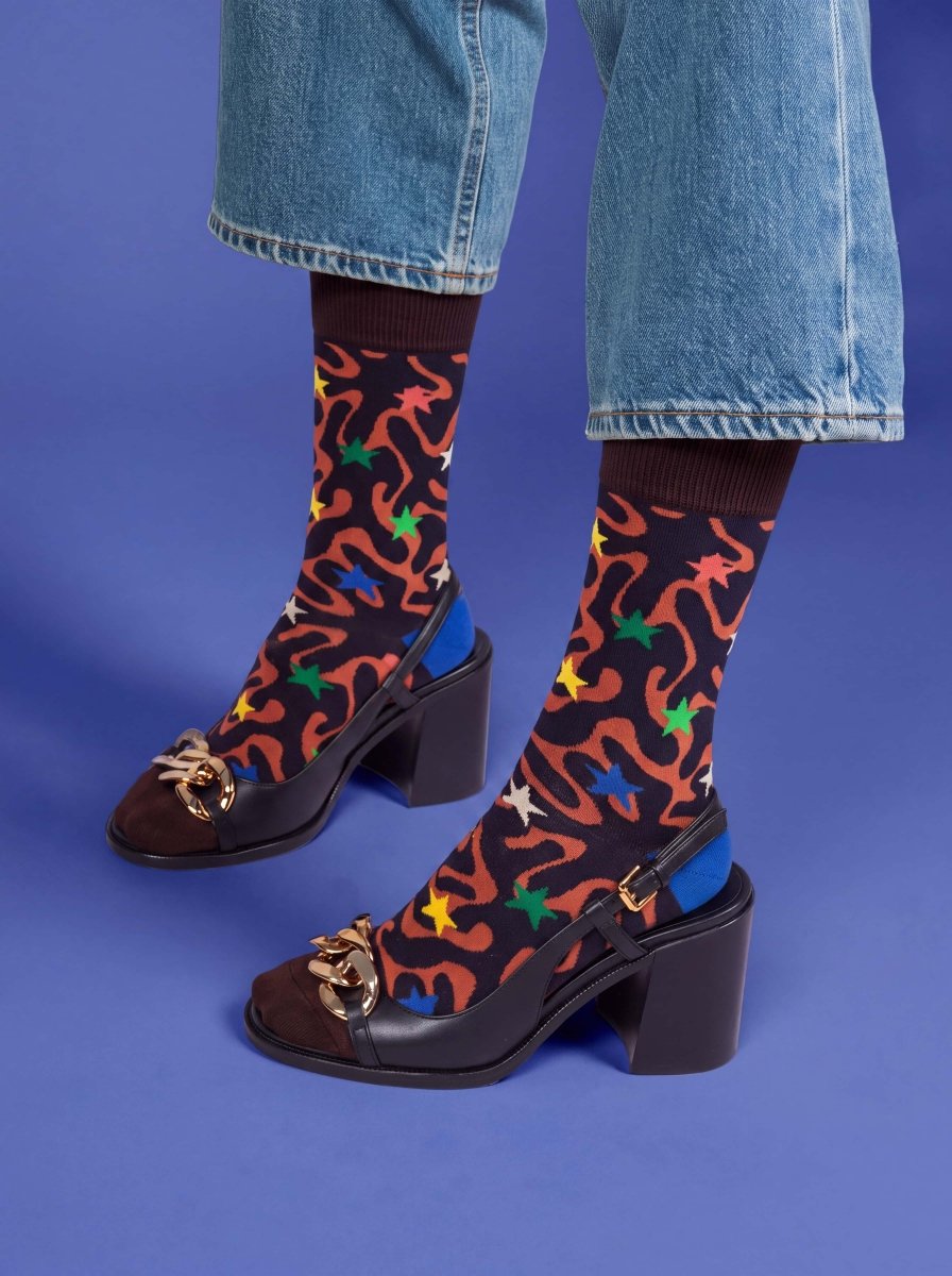 Bunte Socken Cosmic Camo von DillySocks
