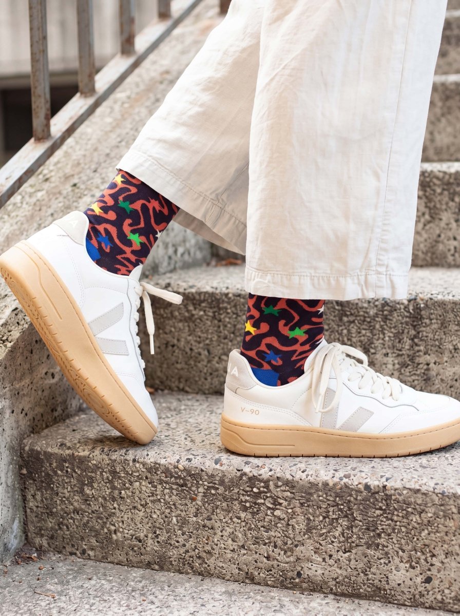 Bunte Socken Cosmic Camo von DillySocks