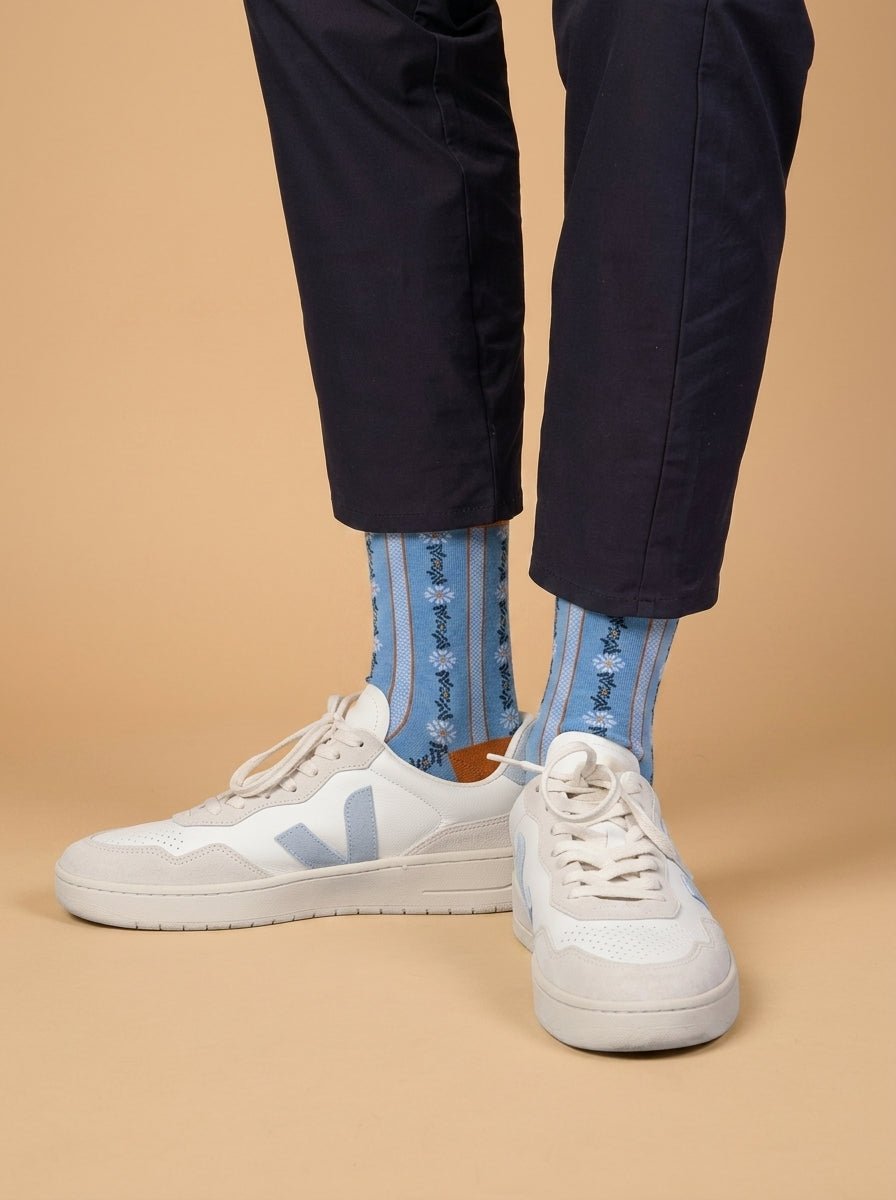 Bunte Socken Edelweiss von DillySocks