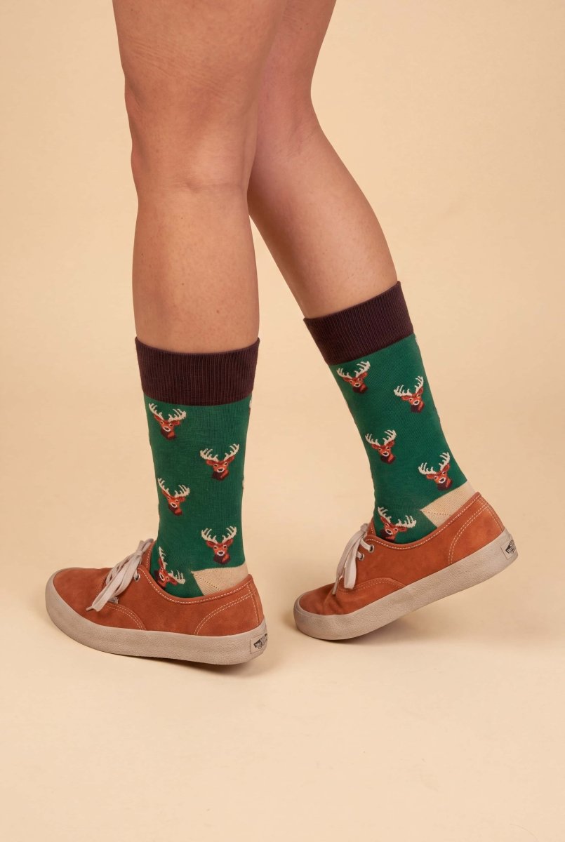 Bunte Socken Forest Deer von DillySocks