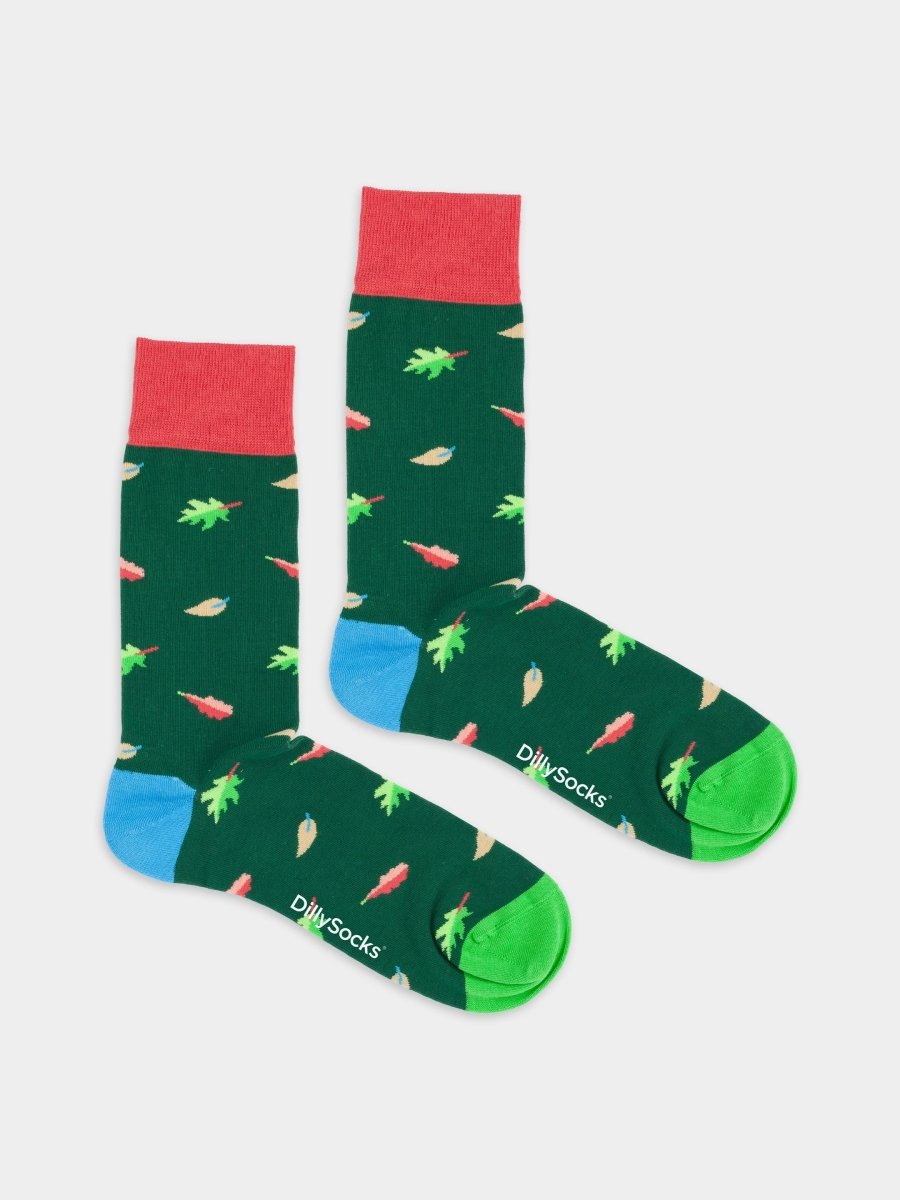 Bunte Socken Forest Leaves von DillySocks