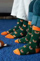 Bunte Socken Fossiled Fox von DillySocks