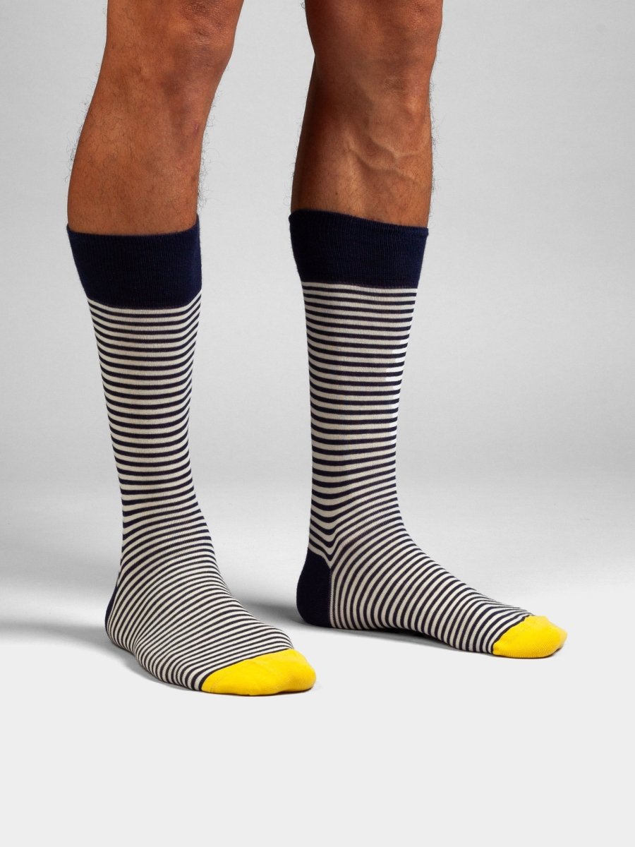 Bunte Socken Golden Stripes von DillySocks