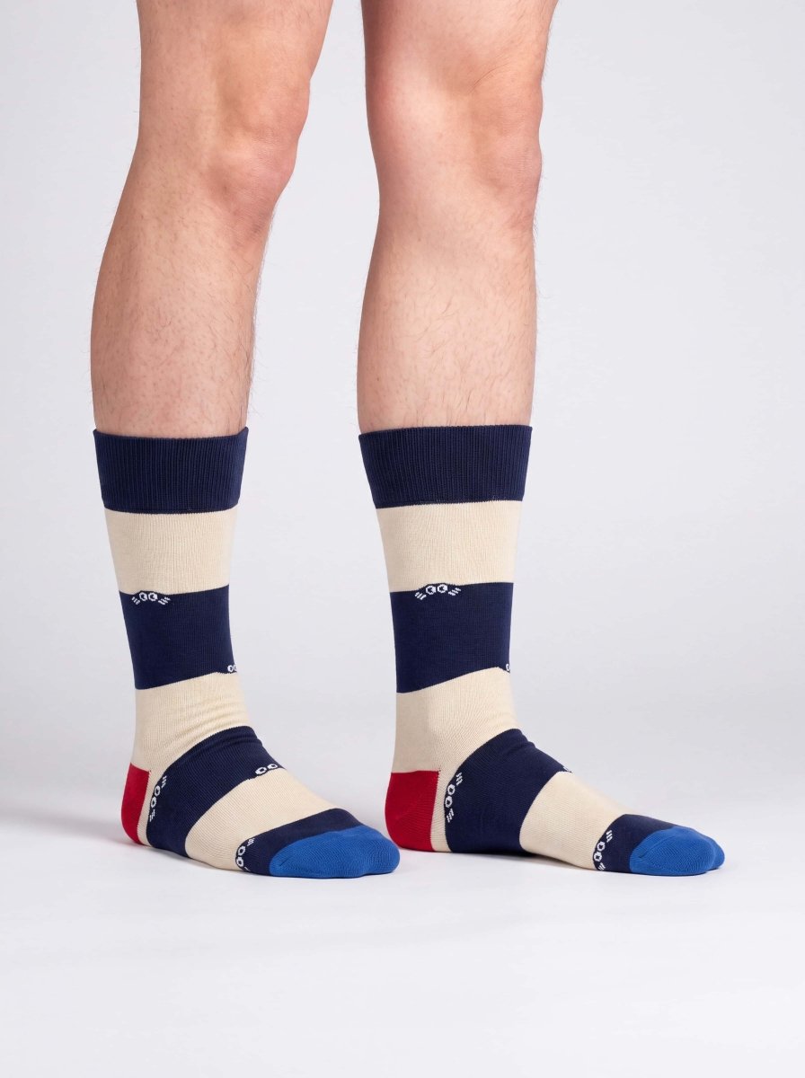 Bunte Socken Harbor Stripes von DillySocks
