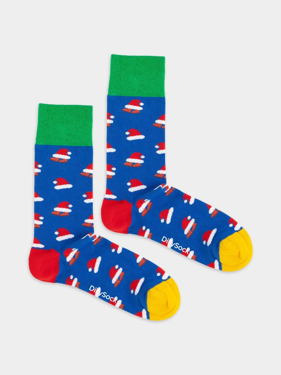 Bunte Socken Ho Ho Hats von DillySocks