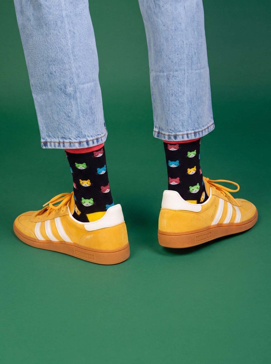 Bunte Socken Kitty Parade von DillySocks