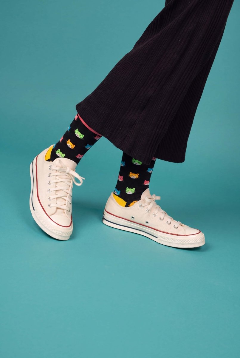Bunte Socken Kitty Parade von DillySocks
