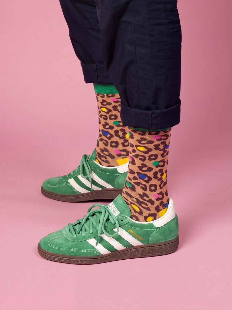 Bunte Socken Leo Spots von DillySocks