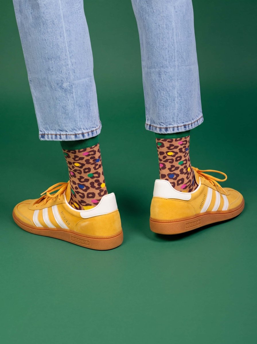 Bunte Socken Leo Spots von DillySocks