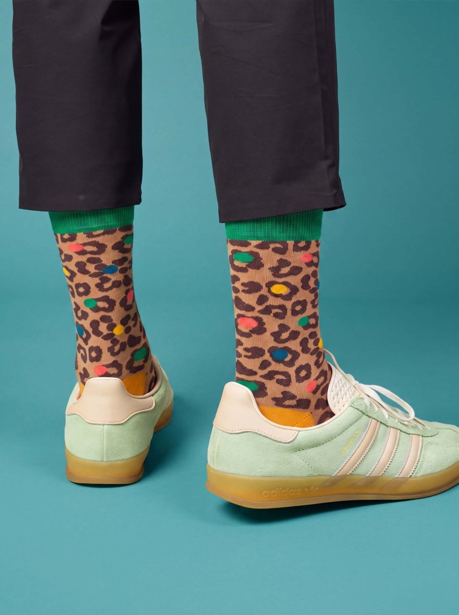 Bunte Socken Leo Spots von DillySocks