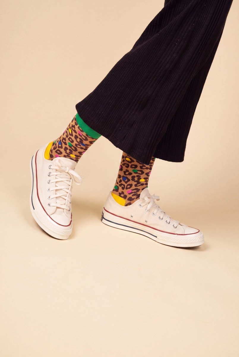 Bunte Socken Leo Spots von DillySocks