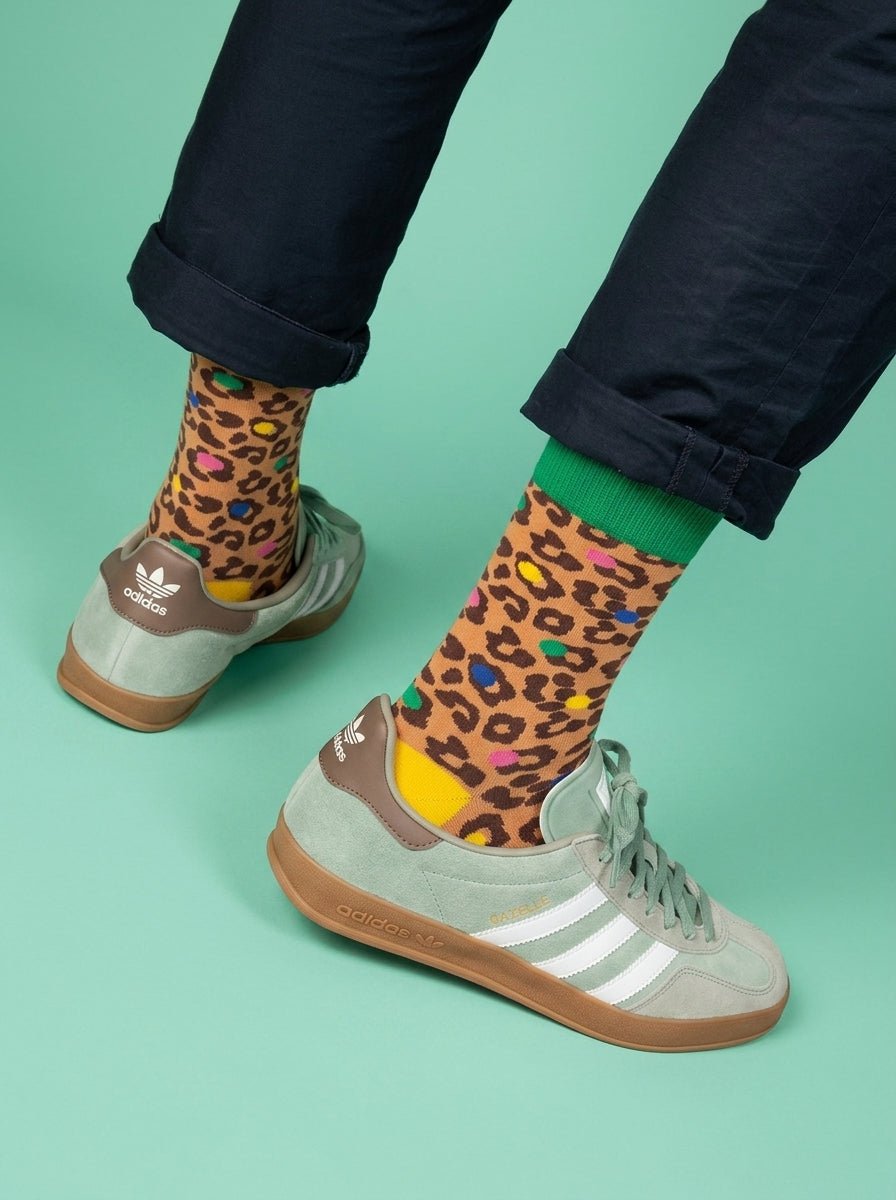 Bunte Socken Leo Spots von DillySocks