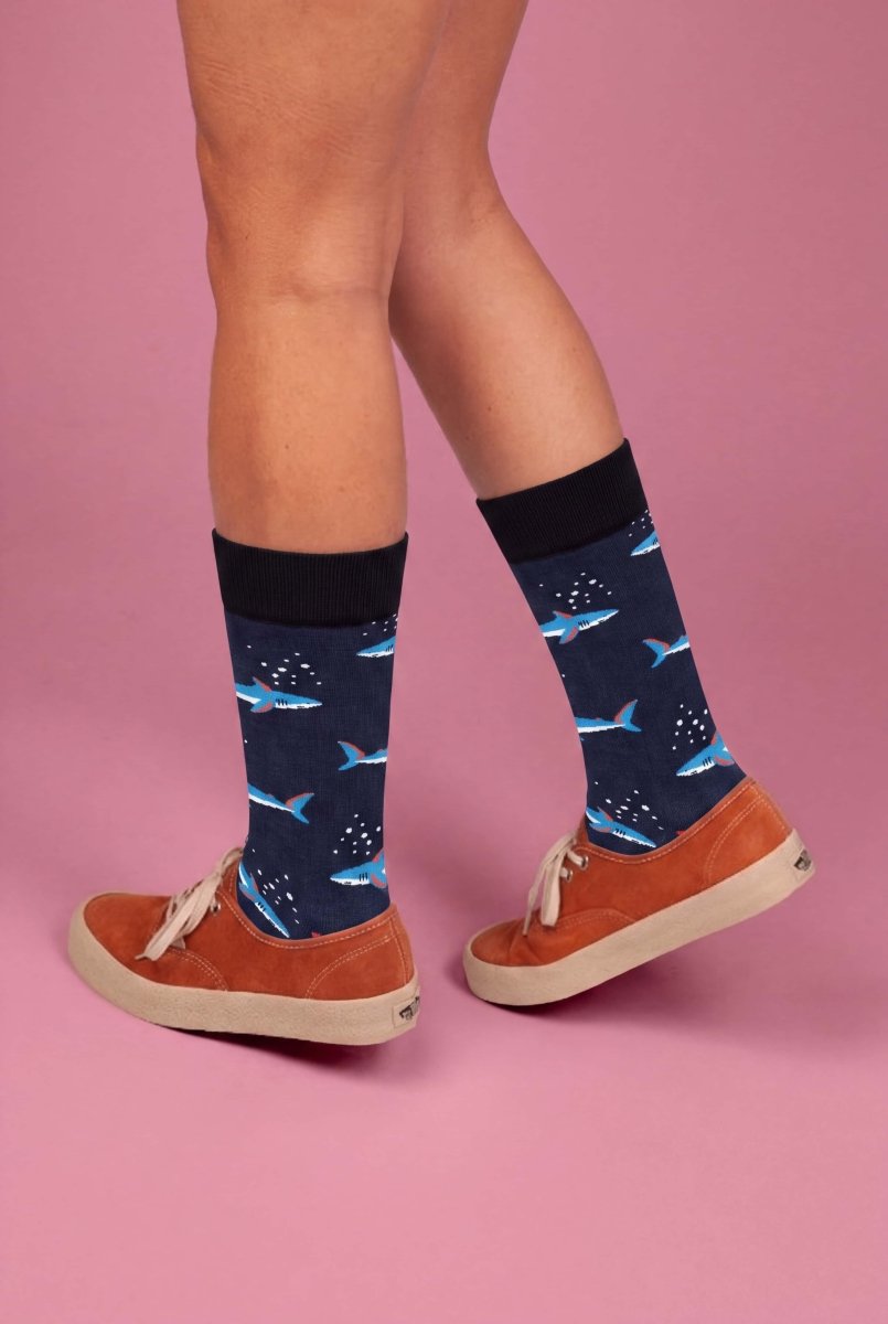 Bunte Socken Mamma Shark von DillySocks