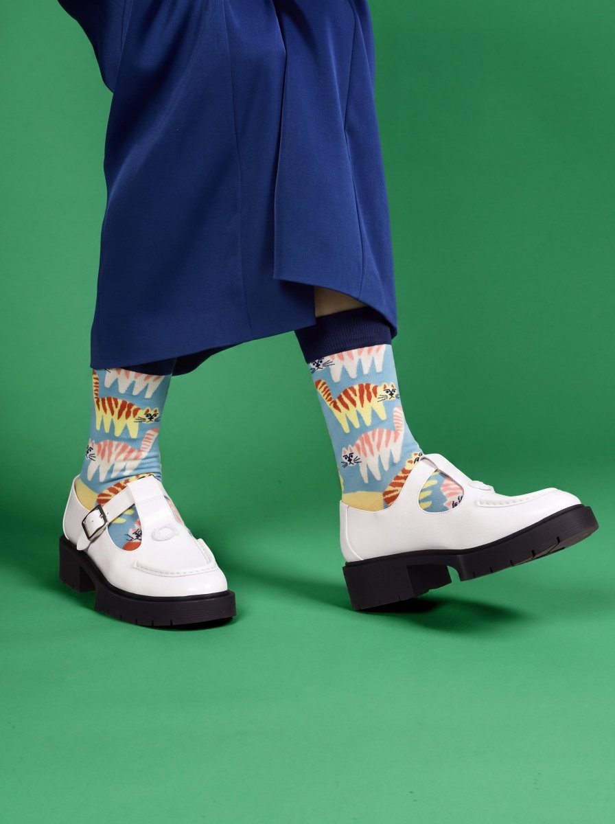 Bunte Socken Meow Mania von DillySocks