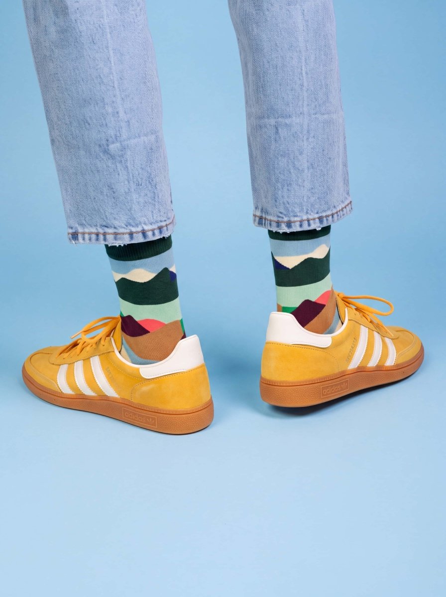 Bunte Socken Mountain Peaks von DillySocks