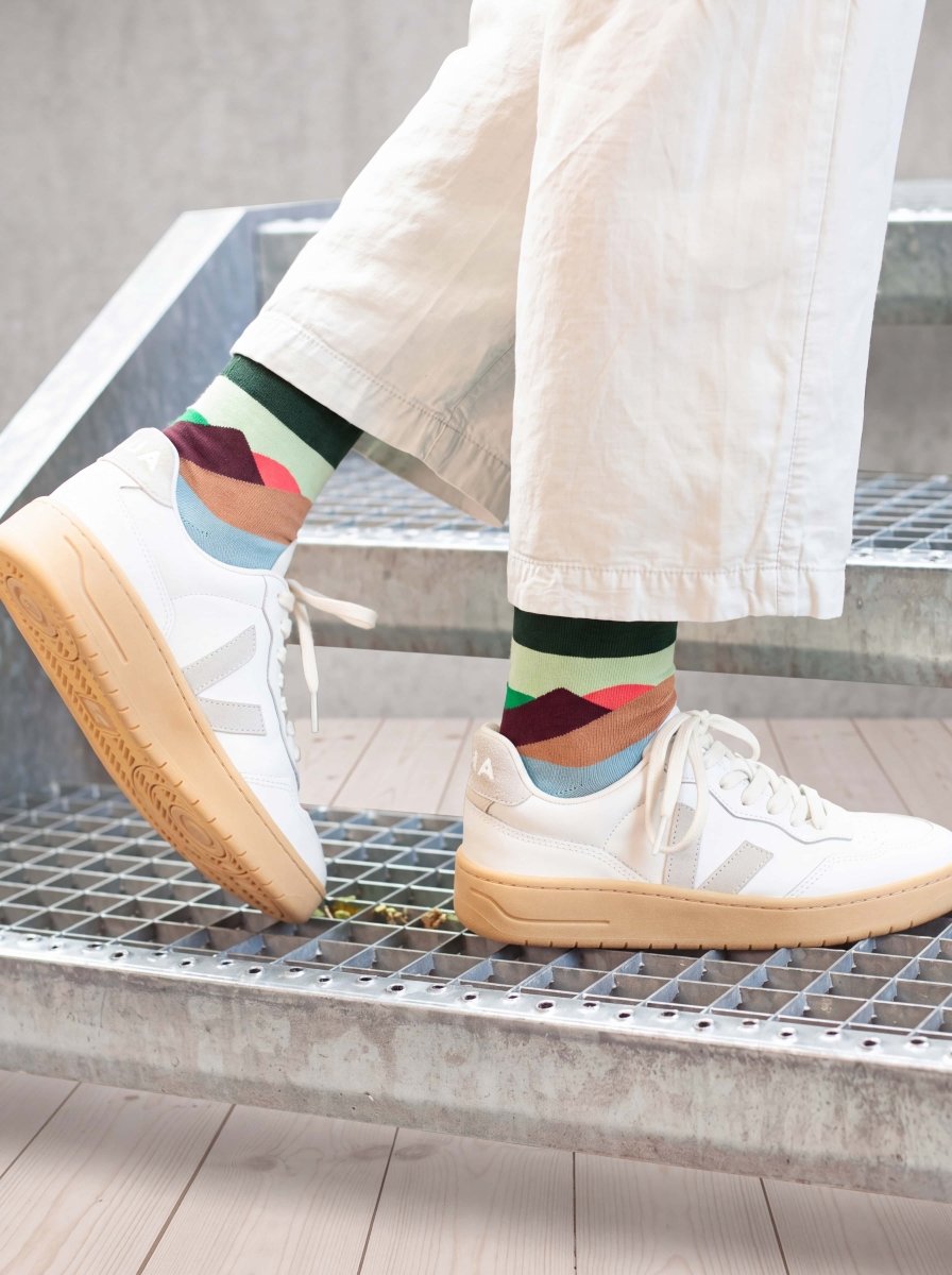 Bunte Socken Mountain Peaks von DillySocks