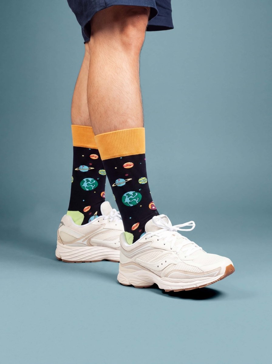 Bunte Socken Outer Space von DillySocks