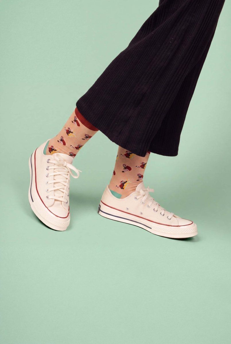 Bunte Socken Panthera Roter Panda von DillySocks