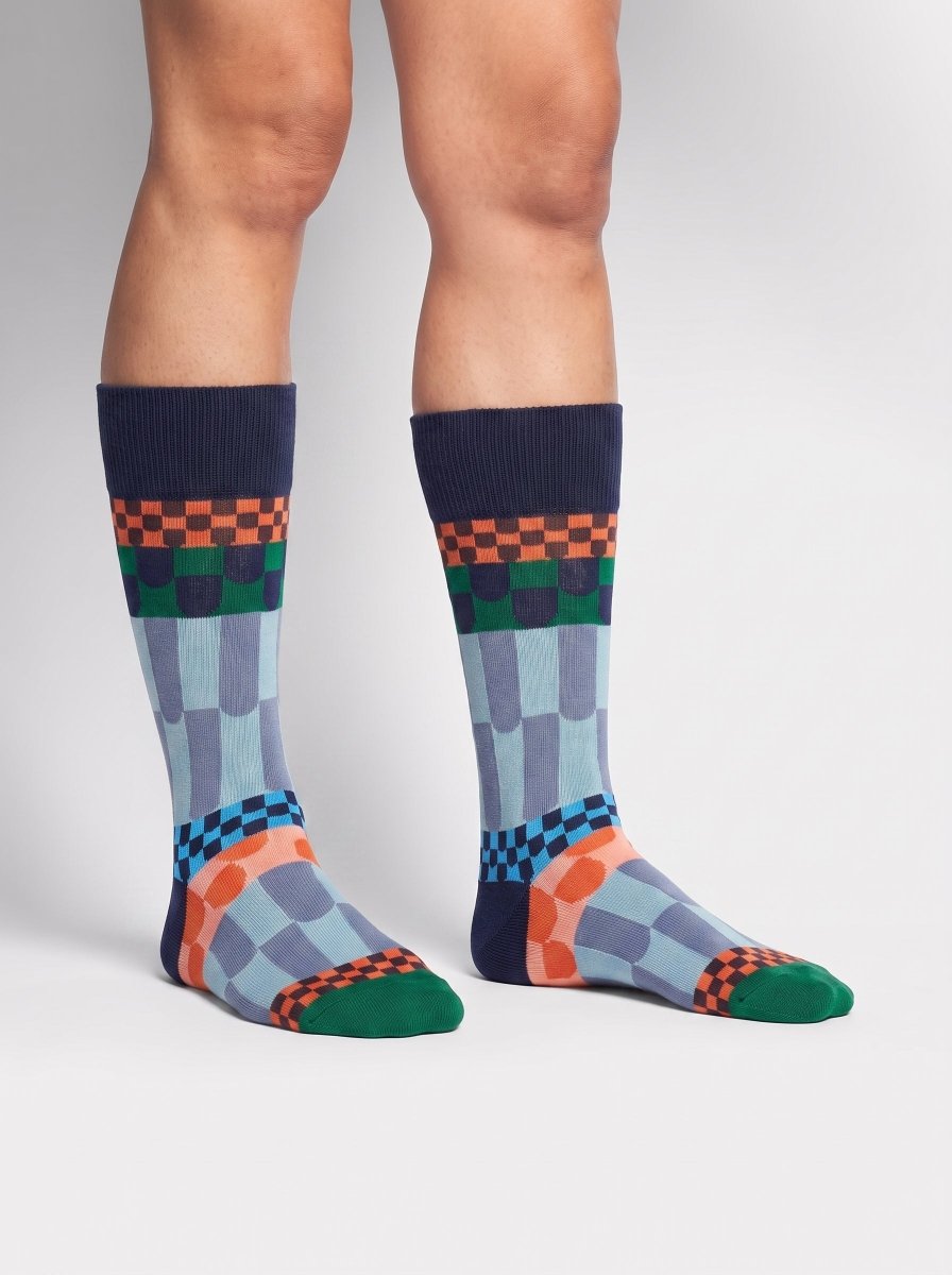 Bunte Socken Pattern Stack von DillySocks