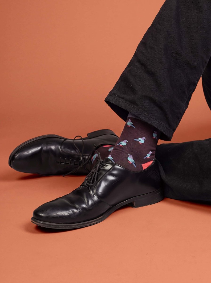 Bunte Socken Pigeon Flight von DillySocks