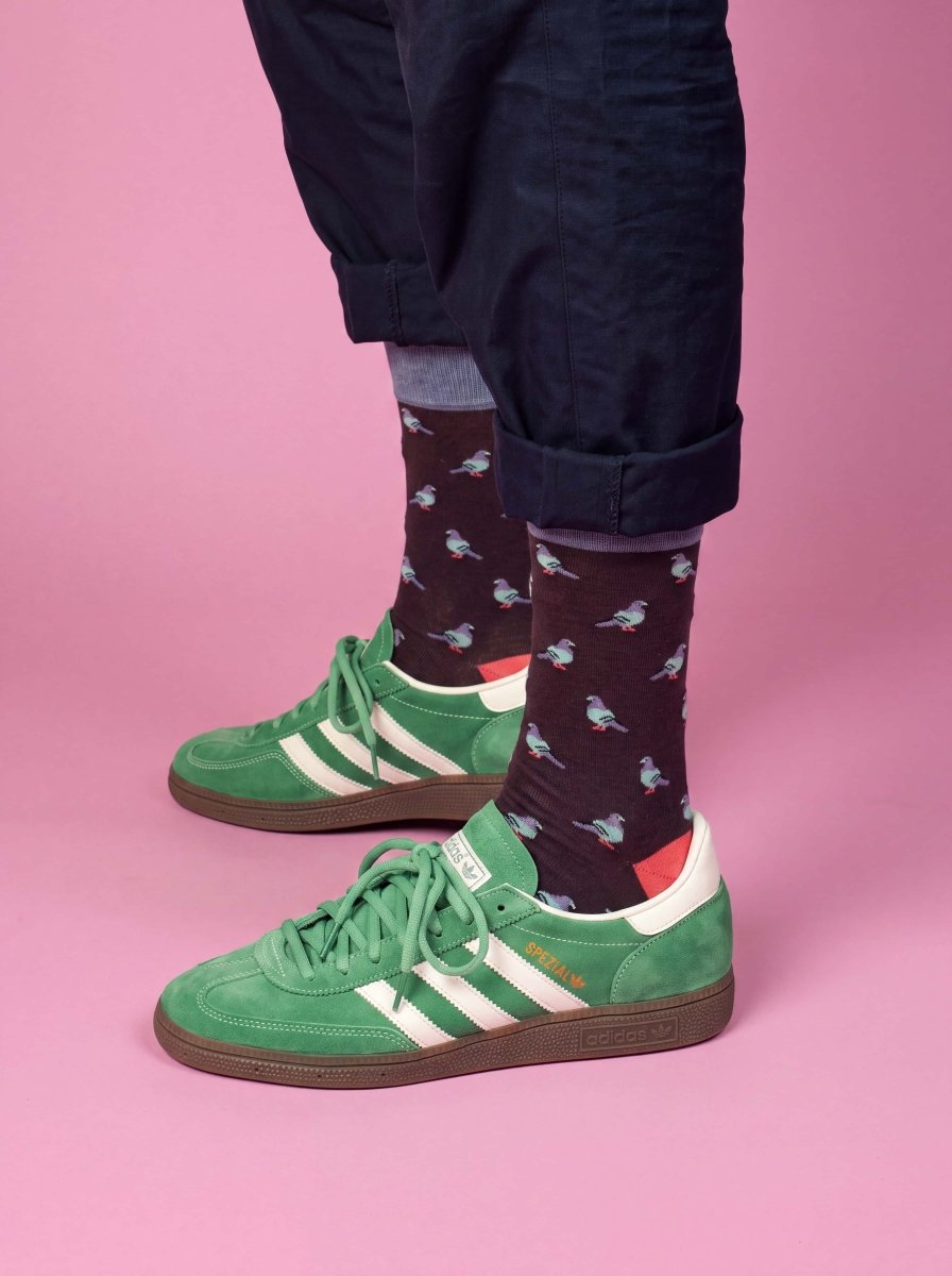 Bunte Socken Pigeon Flight von DillySocks
