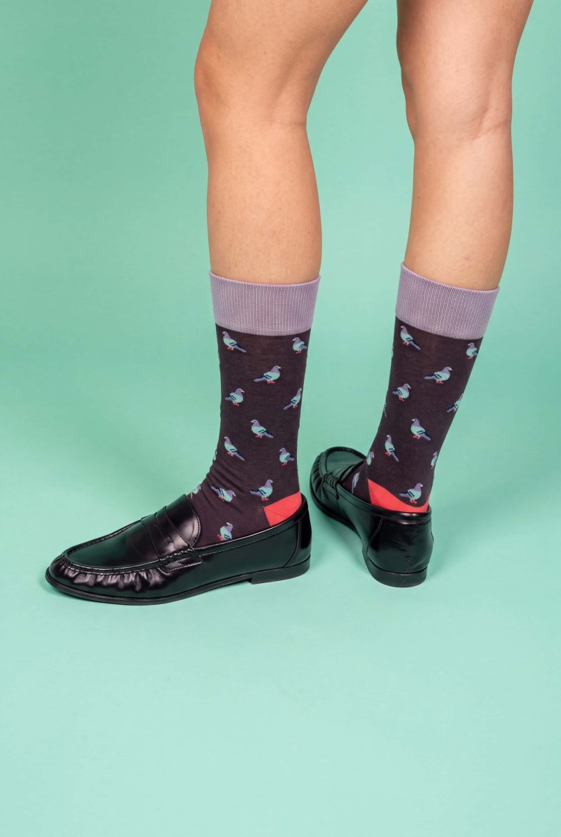 Bunte Socken Pigeon Flight von DillySocks