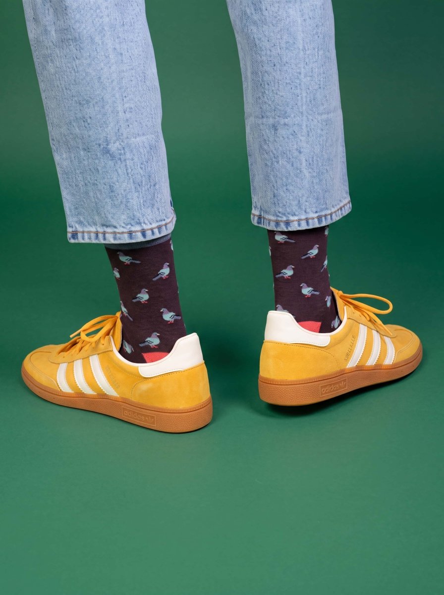 Bunte Socken Pigeon Flight von DillySocks