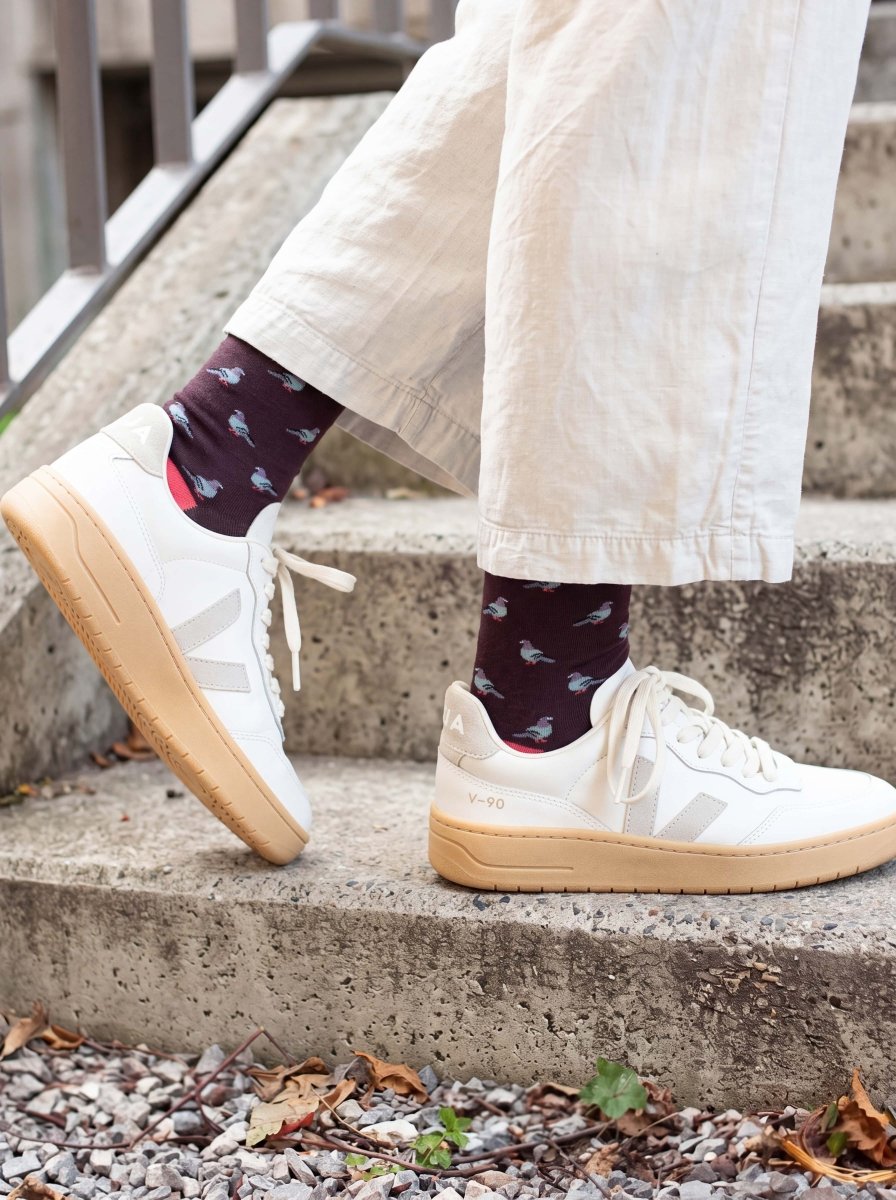 Bunte Socken Pigeon Flight von DillySocks