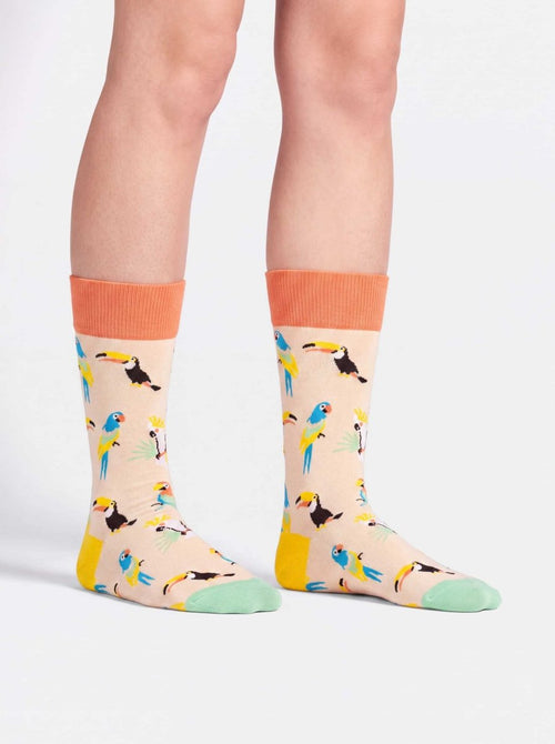 Bunte Socken Sand Aviary von DillySocks