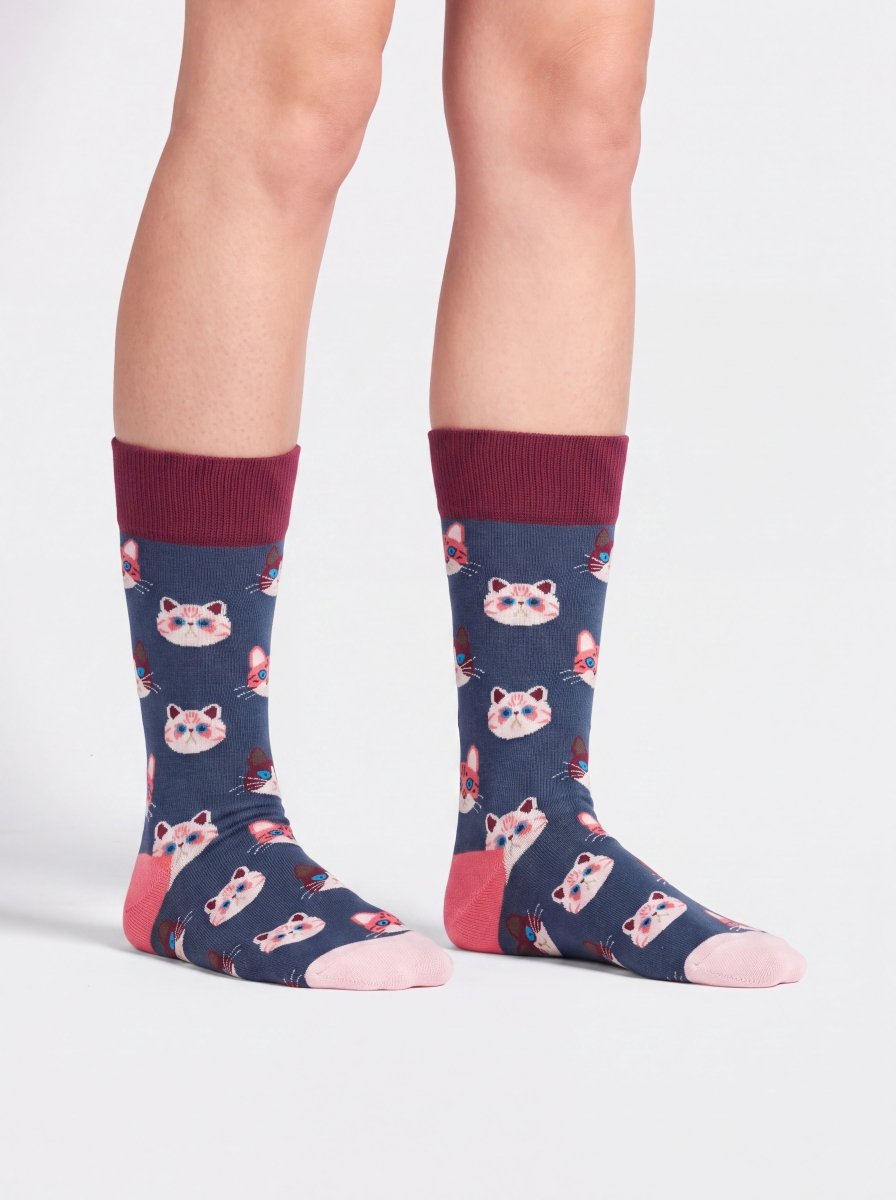 Bunte Socken Sky Kitten von DillySocks