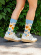 Bunte Socken Smiling Hearts von DillySocks