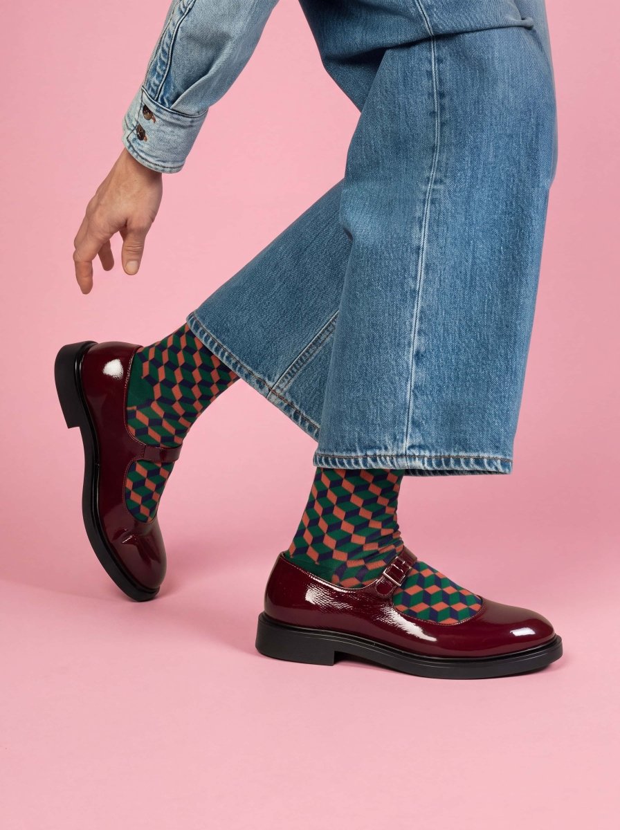 Bunte Socken Urban Dice von DillySocks