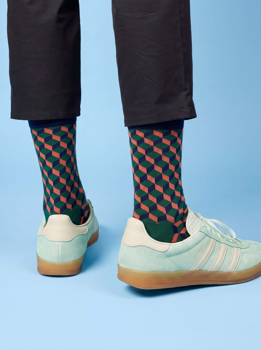 Bunte Socken Urban Dice von DillySocks