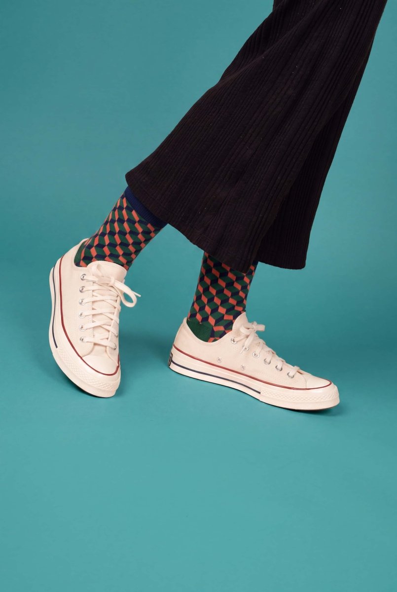 Bunte Socken Urban Dice von DillySocks
