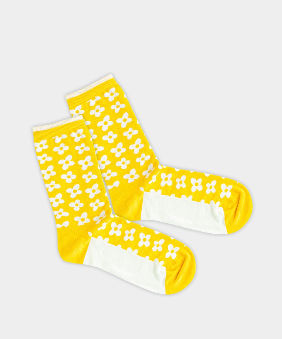 Damensocken Blooming Daisy von DillySocks