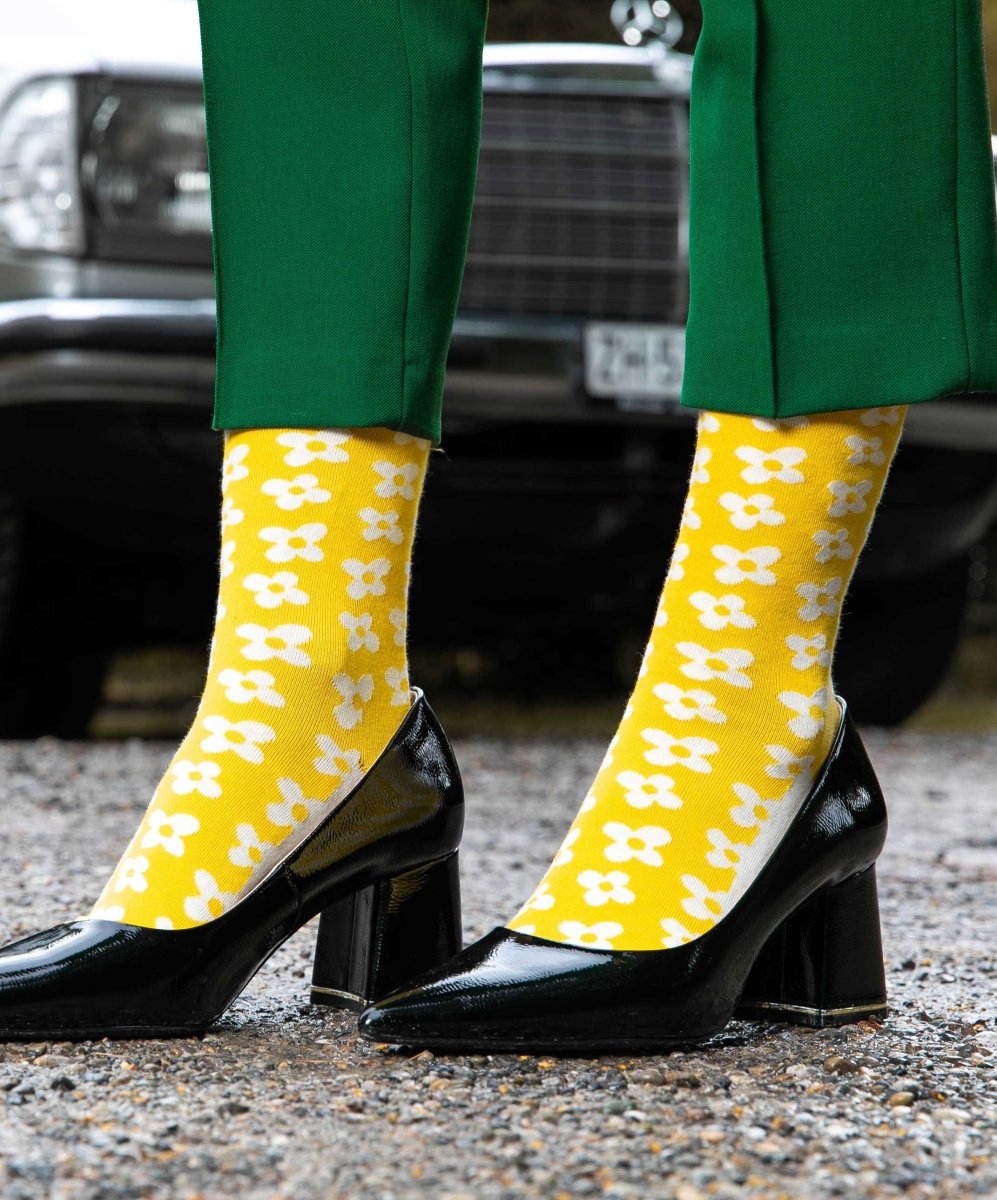 Damensocken Blooming Daisy von DillySocks