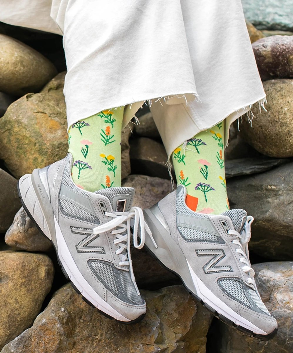 Damensocken Blossom Turf von DillySocks
