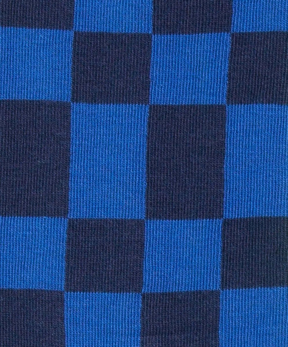 Damensocken Blue - Toned Chess von DillySocks