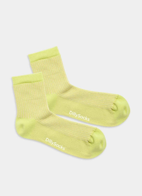Damensocken Classic Neon Stripes von DillySocks