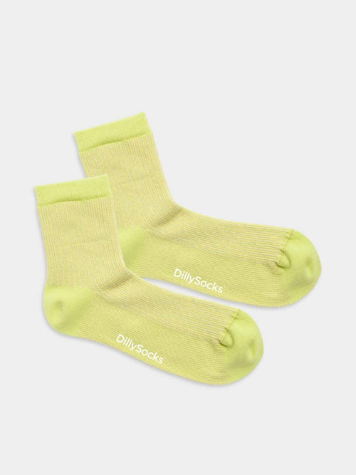dilly socks Notre chaussettes pour femmes: Classic Neon Stripes