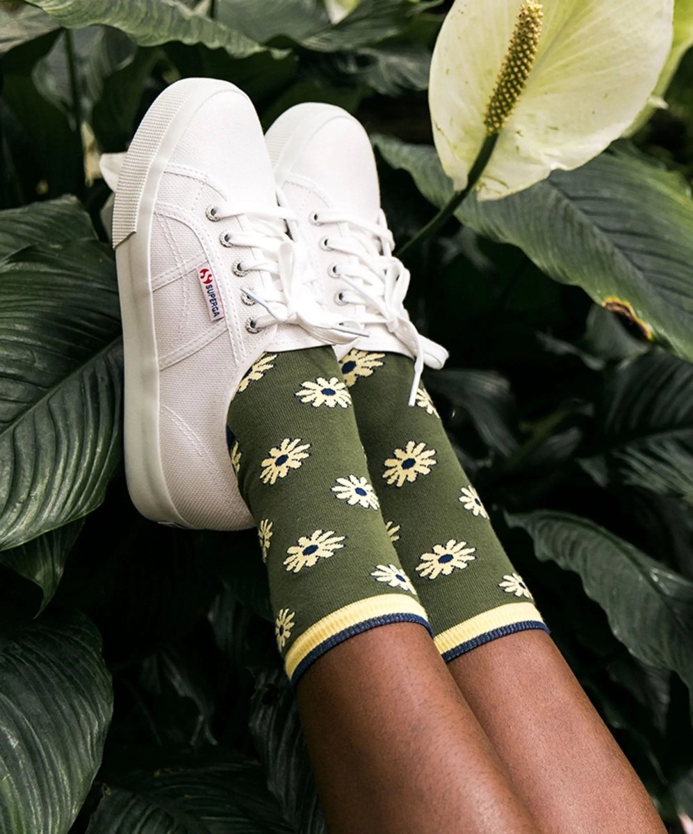 Damensocken Flower Forest von DillySocks