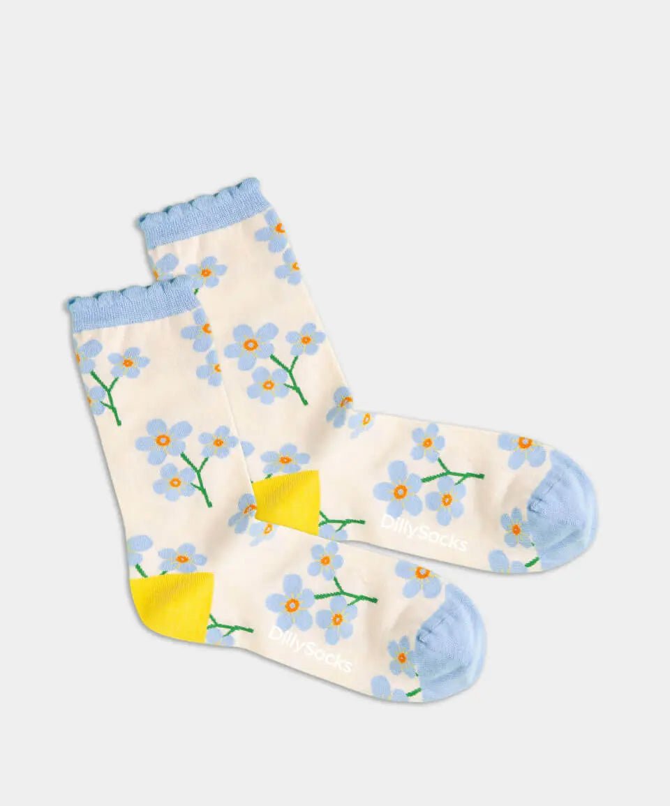 Damensocken Forget Me Not von DillySocks