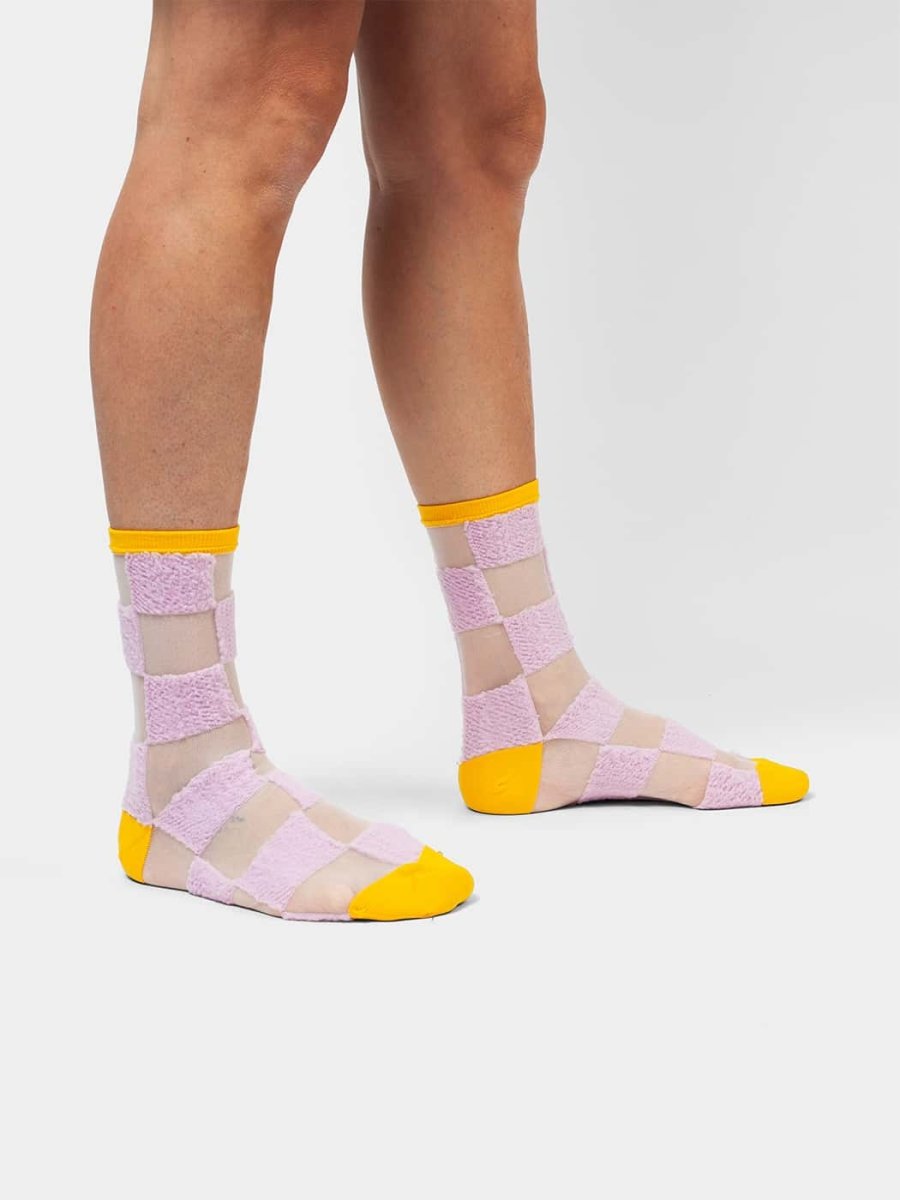 Damensocken Rosy Transdulescence von DillySocks