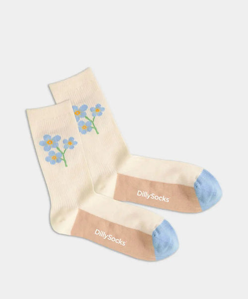 dilly socks Notre chaussettes pour femmes: Spring Bouquet