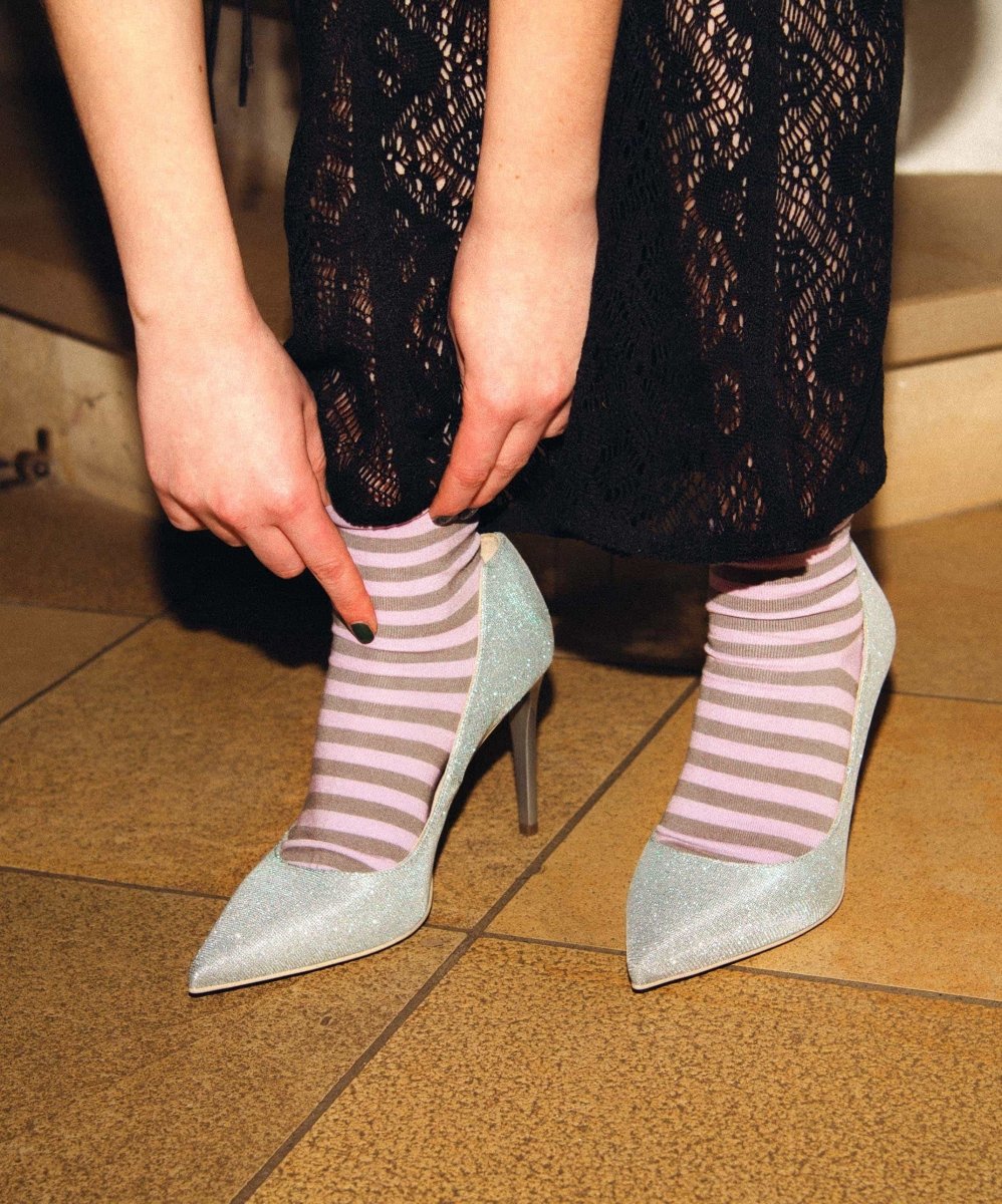 Stripy Lilac Tones
