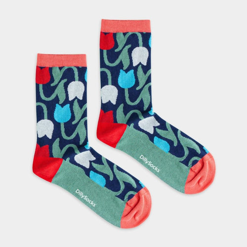 Damensocken Water Tulip von DillySocks