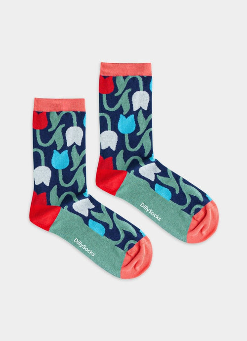 Damensocken Water Tulip von DillySocks