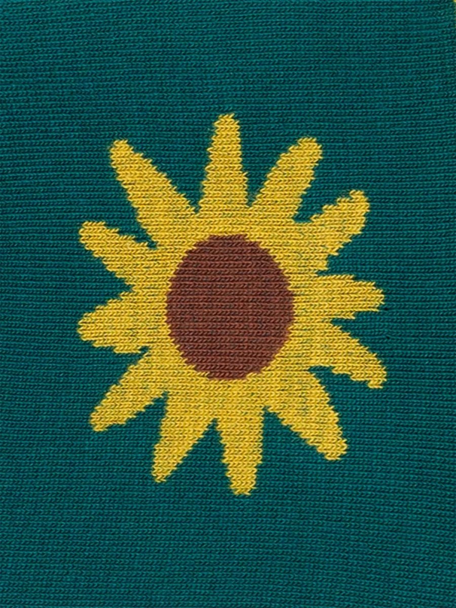 Füsslinge Hidden Blooming Sunflower von DillySocks
