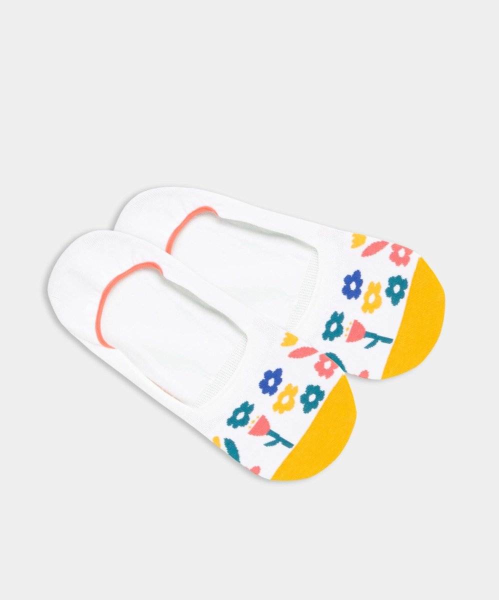 Weiße Wiese Socken Hidden White Meadow minimalistisches Design