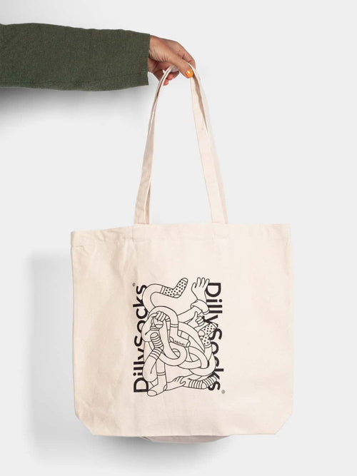 dilly socks Notre emballage de cadeau: Dilly Tote Bag